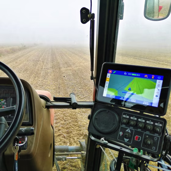 PTx Trimble GTX 350 in cab