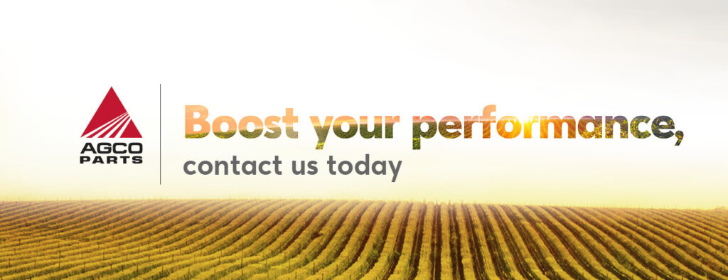 Boost your performance with AGCO parts